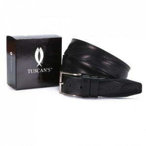 CINTURA UOMO 4 CM IN CUOIO TUSCAN'S ARTIGIANALE MADE IN ITALY