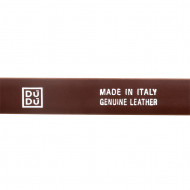 DuDu Cintura Donna in Vera Pelle Nappa Made in Italy da 19mm Accorciabile con Fibbia Automatica a placca