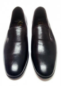 ESCLUSIVE PANTOFOLE LUSSO UOMO IN PELLE GAROFALO GIANBATTISTA ARTIGIANALI MADE IN ITALY
