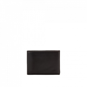 Nuvola Pelle Mini Portafoglio Uomo Piccolo in Pelle Nappa da Giacca Tascabile con Portamonete