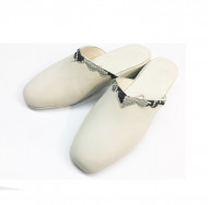 PANTOFOLE DONNA IN PELLE GEDA LINEA LUCIA MADE IN ITALY