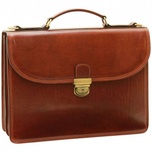 CARTELLA IN PELLE OLD ANGLER FIRENZE ARTIGIANALE MADE IN ITALY