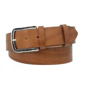 CINTURA UOMO 4 CM IN CUOIO DI TORO PLISSE' ORIONE BELTS ARTIGIANALE MADE IN ITALY