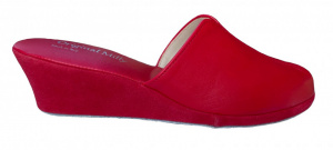 PANTOFOLA DONNA MILLY IN PELLE ARTIGIANALE MADE IN ITALY