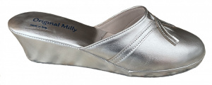 PANTOFOLE DONNA MILLY IN PELLE ARTIGIANALI MADE IN ITALY