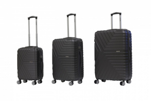 SET TROLLEY RIGIDO 4 RUOTE RAVIZZONI LINEA CALIPSO