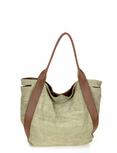 BORSA DONNA SACCA CON MANICI IN PELLE EFFETTO PITONE MONTINI GELSOMINA SNAKE MADE IN ITALY