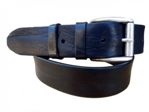 CINTURA UOMO 4 CM EXTRA LARGE IN CUOIO DI TORO ORIONE BELTS ARTIGIANALE MADE IN ITALY