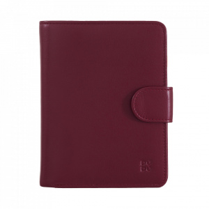 DUDU Portafoglio da Donna in Pelle Morbida Colorato Blocco RFID con Portamonete Zip e Porta Carte di Credito