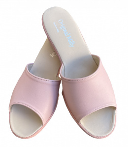 PANTOFOLA DONNA MILLY IN PELLE ARTIGIANALE MADE IN ITALY