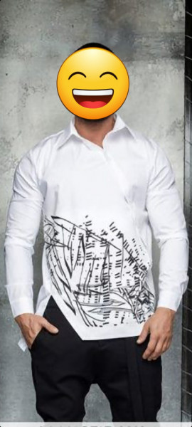 Camasa Mexton City Break White