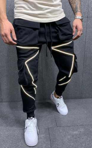 PANTALONI BUZUNARE FRONTALE BLACK COD BRS P 5218 BLACK