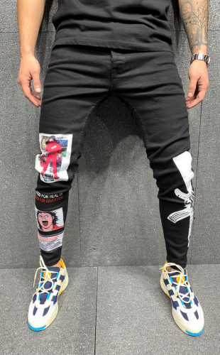 Blugi slim fit ak-47 cod B5673