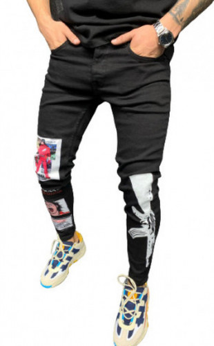 Blugi slim fit ak-47 cod B5673