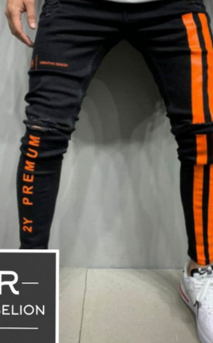 BLUGI SLIM FIT RUPTI STRIPED COD B5280