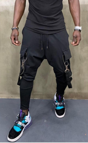 Pantaloni Trening Semi Tur black