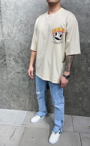 Tricou oversize smile stone aj-6262