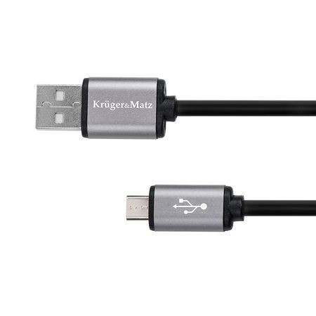 CABLU USB - MICRO USB (1.8M )BASIC K&M