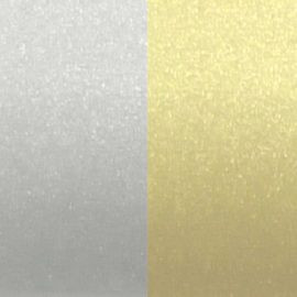 jaluzele orizontale aluminiu confectionata 2 culori argintiu/auriu cu ata laterala m2 + 8LEI