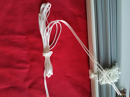 Ata -(jaluzele aluminiu, pvc, verticale ) alb 2mm/1m