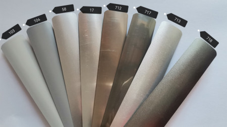 jaluzele orizontale aluminiu confectionata gri/argintiu 1 m2