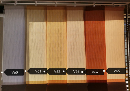 Lamele pentru jaluzele verticale VAN GOGH V60-67