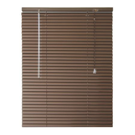 jaluzele orizontale aluminiu maro inchis L 40 cm x H 130 cm