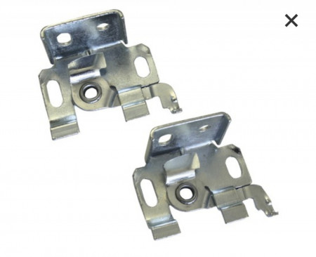 Set cu 2 suport de prindere pentru jaluzele orizontale aluminiu,pvc 27mm pit k