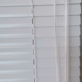 jaluzele orizontale aluminiu alb confectionata L 75 cm x H 110 cm-sun