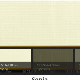 Lamele pentru jaluzele verticale 127mm sonia 0101-cu umeras