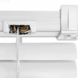 jaluzele orizontale pvc/alb L 30 cm x H 110 cm