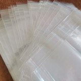 Set 100 pungi plastic cu fermoar ziplock 9cm-13 cm(9X12)