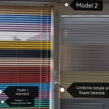jaluzele orizontale aluminiu confectionata perforate 1 m2