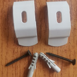 Set 2 buc clips fixare tavan jaluzele verticale 4 cm ALB