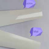 jaluzele orizontale aluminiu alb L 45 cm x H 170 cm lucios/mat