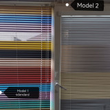 jaluzele orizontale aluminiu confectionata model 1- standard