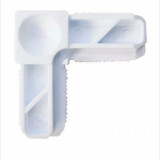 Coltar plasa insecte -alb