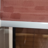 Contragreutate rulou PE cu capac 100cm alb/maro