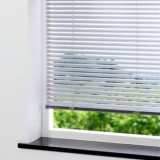 jaluzele orizontale aluminiu alb confectionata L 90 cm x H 130 cm-sun