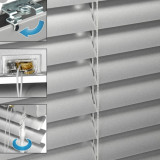jaluzele orizontale aluminiu confectionata L 65 X 100 CM mult culori