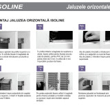 jaluzele orizontale aluminiu confectionata model 2- umbrire total L 61X97