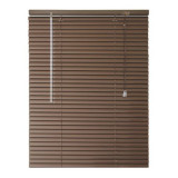 jaluzele orizontale aluminiu maro inchis L 100 cm x H 130 cm