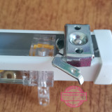 Set cu 2 suport de prindere pentru jaluzele orizontale aluminiu