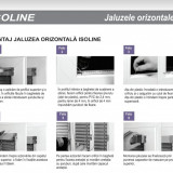 jaluzele orizontale aluminiu confectionata (ISOLINE) M2 MODEL 2