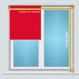 Rulou textil- La Comanda cu fixare laterală +30 lei