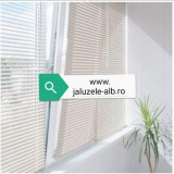 jaluzele orizontale pvc/alb L 30 cm x H 110 cm