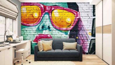 Papiers peints avec des graffitis pour les adolescents