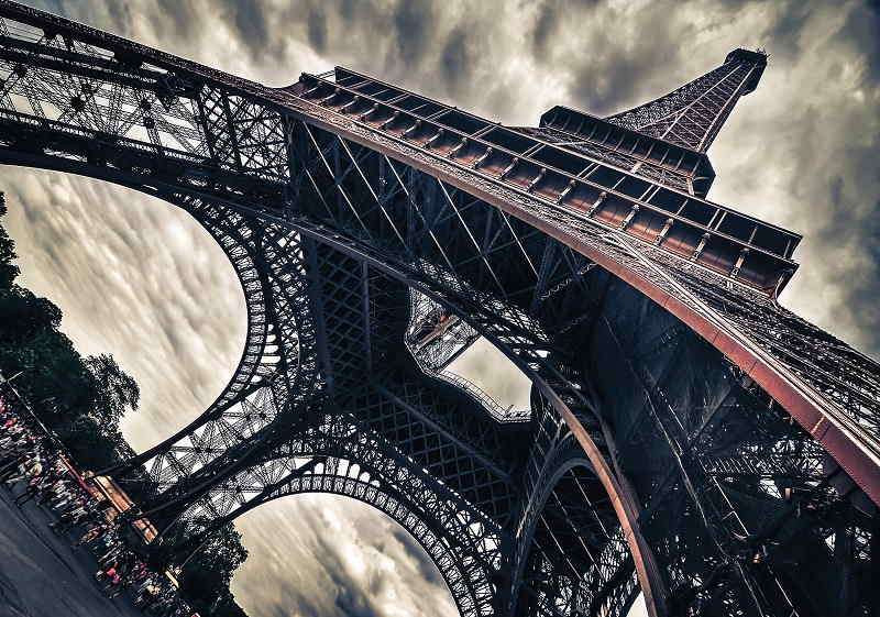 Papier peint - photo de la tour Eiffel - 12625