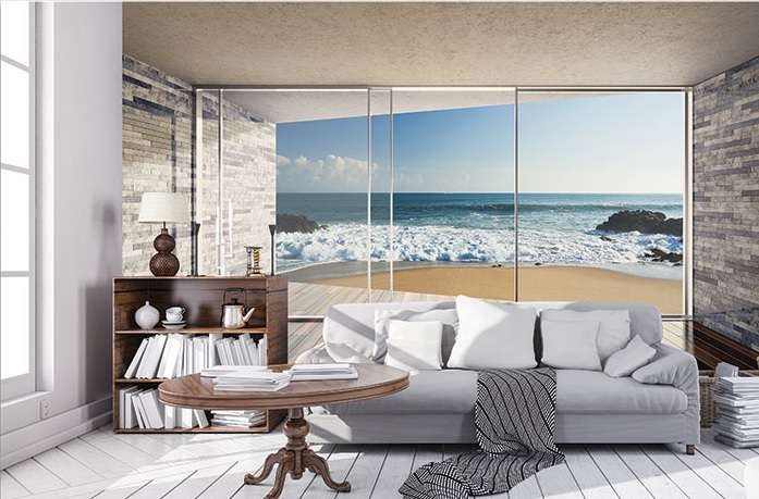 Papier peint Plage sur l'océan - 3603
