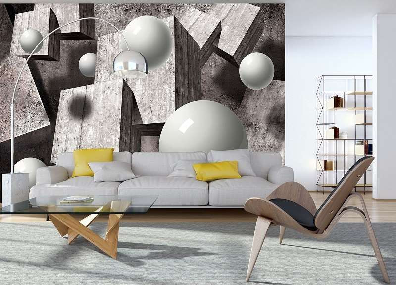 Image futuriste en noir et blanc - 10235